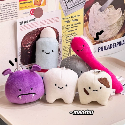 Брендовая мультяшная плюшевая зубная щетка, кукла для влюбленных, подвеска, креативная зубная паста, защита от кариеса