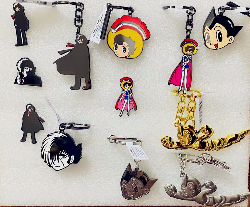 【Jos】Hhtoys Astro Boy Keychain Badge Pendant Brooch Black Jack Three-Eyed Trendy Brand