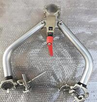 Sports wheelchair connector Wheelchair electric tractor head easy disassembly Wheelchair electric head link frame