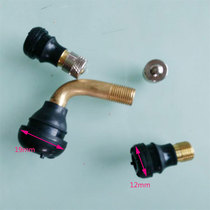 Motorcycle vacuum tire extended gas nozzle Straight mouth Millet No 9 balance car special gas nozzle Vacuum tire extended elbow