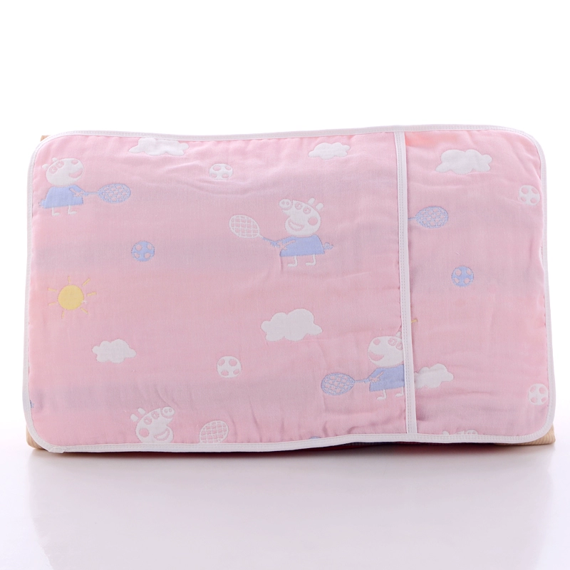 Trẻ em từ 6 lớp trẻ bé gạc bông gối cartoon và trẻ nhỏ trong học sinh mẫu giáo áp dụng 30 × 50 Pillow Case - Gối trường hợp gối ôm cho bé