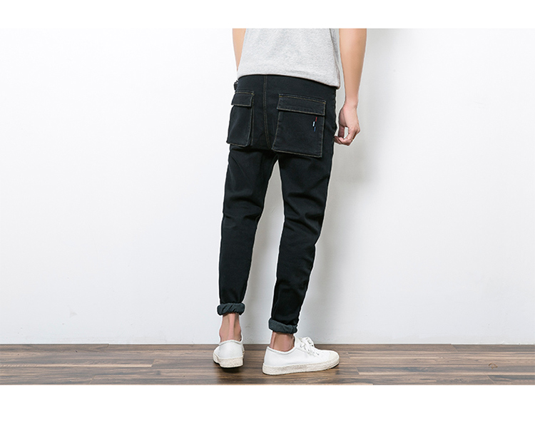 Jeans Sarouel JIACZULIOU Coton, 65% nouvelle fibre de polyester 25,8% de fibres de viscose (rayonne viscose) 7,1% polyuréthane élastique fibre (spandex) 2,1% pour Quatre saisons - Ref 1463101 Image 11