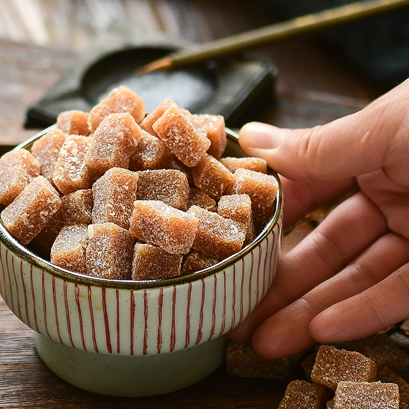 September to eat ginger fudge Chaoshan specialty authentic old ginger sugar blocks warm stomach soothing physiological period snacks canned