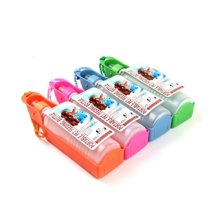 Pets outdoor dog kettle out drinking water pot portable dog cup water bottle Teddy cup dog drinker