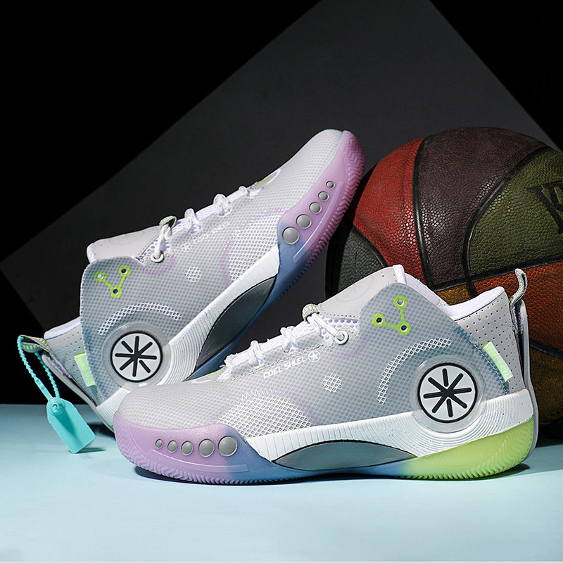 Phantom 3 Generations Basketball Shoes Men's Shoes Wade Way 9 Full City 10 Marshmallow Students Real Combat Damping Low Help Sneakers