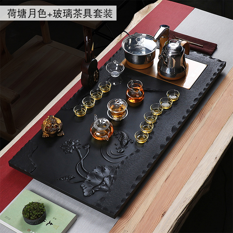 True sheng sharply stone tea tray was kung fu tea set automatic water tea kettle body home tea sea