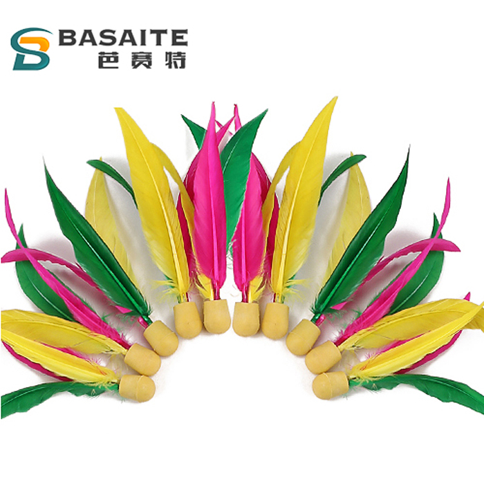 Basset badminton color sanmao ball cricket badminton special high elastic silicone ball head 10 parts of the area