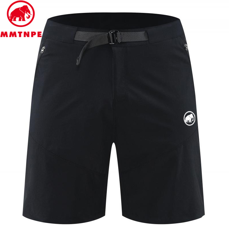 Mammoth Arctic Elephant Men's Quick-Dry Five-Point Shorts Outdoor Softshell Sports Versatile Straight-Leg Fashion Casual Running Shorts