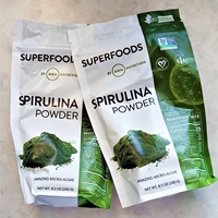 Порошок американского порошка Spirulina Powder Spirulina без глютен, без добавления липидов иммунной крови и радиационной устойчивости