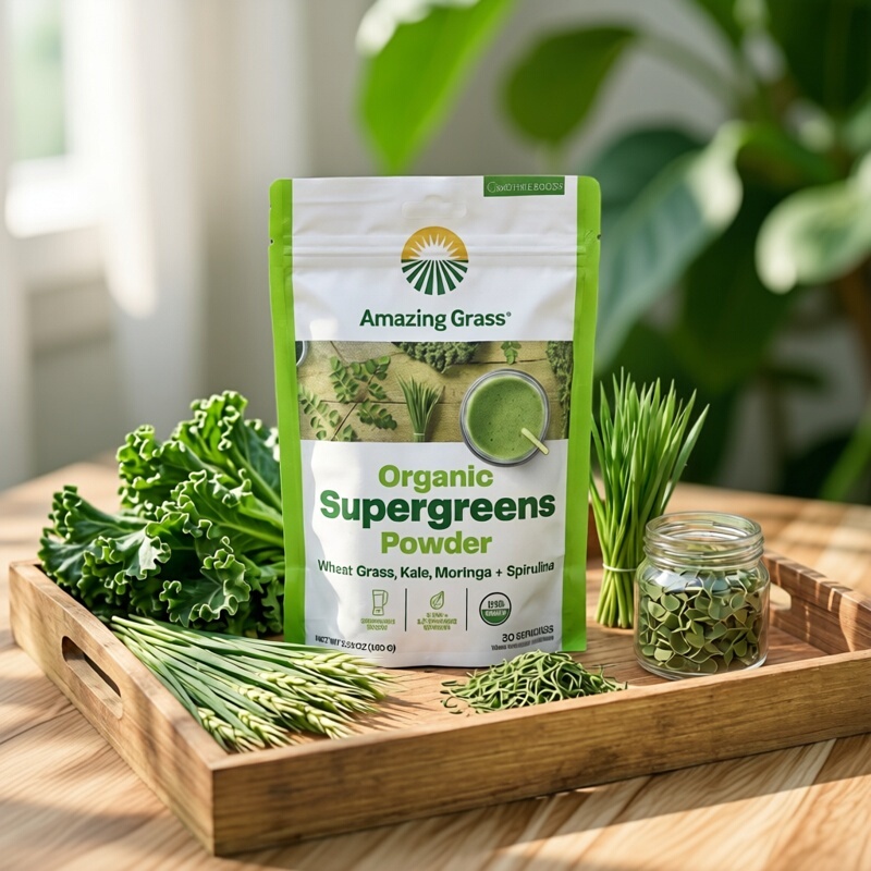 American Amazing Grass Kale Freeze-Dried Kale Wheatgrass Spirulina Moringa Super Green Powder American Amazing Grass Kale Freeze-Dried Kale Wheatgrass Spirulina Moringa Super Green Powder