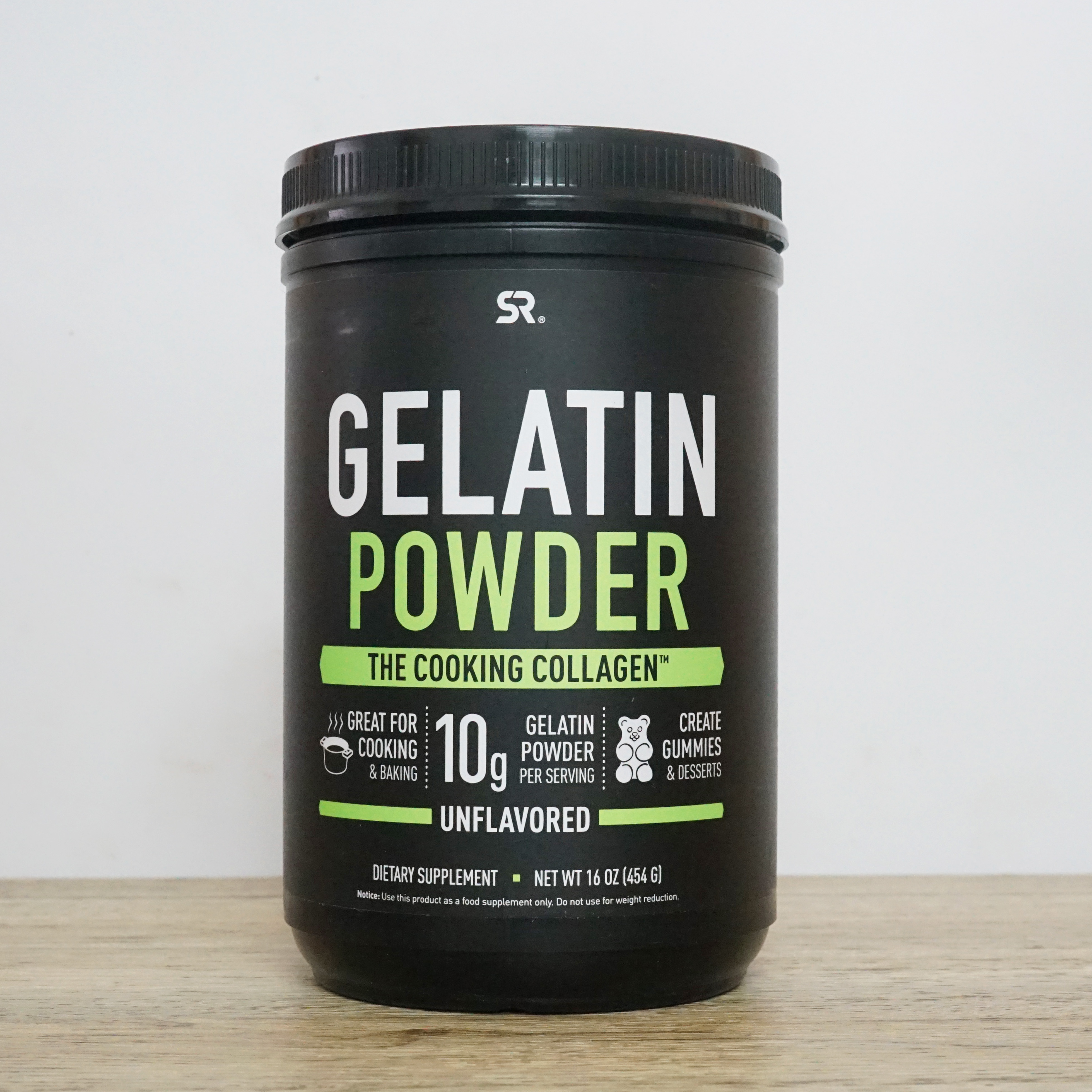 Raw ketoSports Gelatin Powder Beef Collagen Protein Powder with gelatine can be made sweet baking