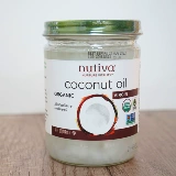 Американское кетогенное кокосовое масло Nutiva Натуральное кокосовое масло первого отжима Съедобный уход за кожей Кетогенное масло для вытягивания