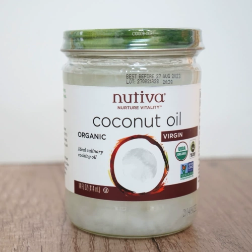 Американское кетогенное кокосовое масло Nutiva Натуральное кокосовое масло первого отжима Съедобный уход за кожей Кетогенное масло для вытягивания