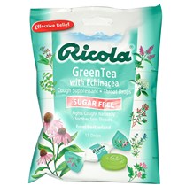 Spot Swiss Ricola echinacea green tea sugar-free lozenges 19