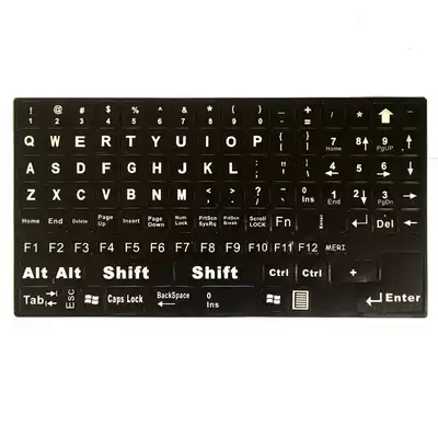 English keyboard stickers English keyboard film standard keyboard key stickers computer English keyboard stickers