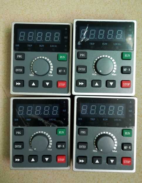 New condollar CDE300 frequency converter display panel throttle display panel CDE300 Universal keyboard panel
