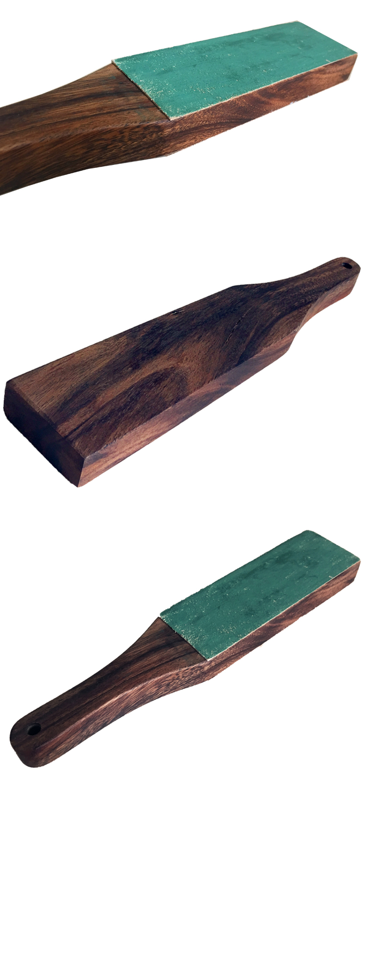 Đen walnut ban da stropping giấy nhám rau nhập khẩu rám nắng folder da Brothers board cắt da dao mài - Công cụ & vật liệu may DIY dụng cụ đan len