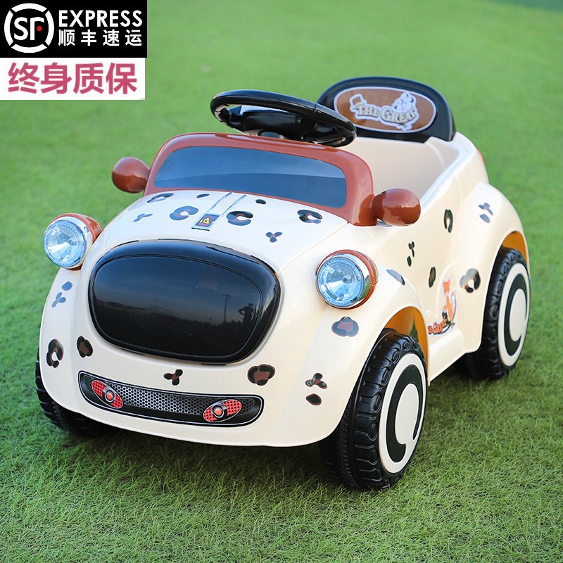 Small car children can sit in large electric cars adult children go-kart double four-wheeled car two-person four-wheel drive
