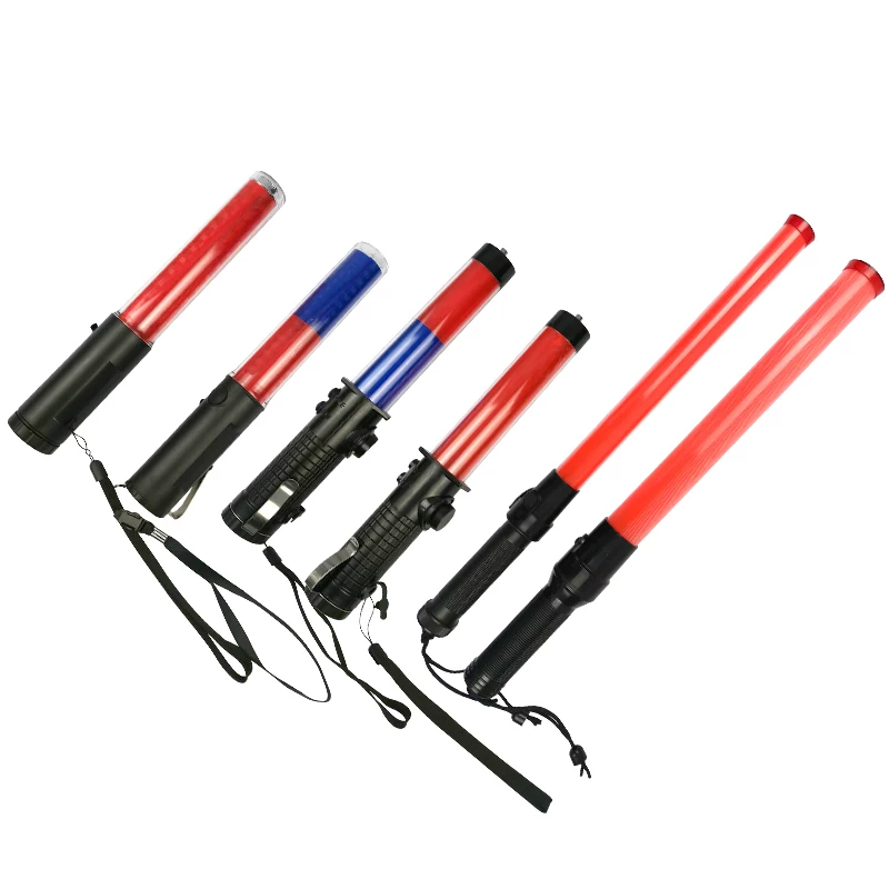 Rechargeable handheld flashing night super bright light stick