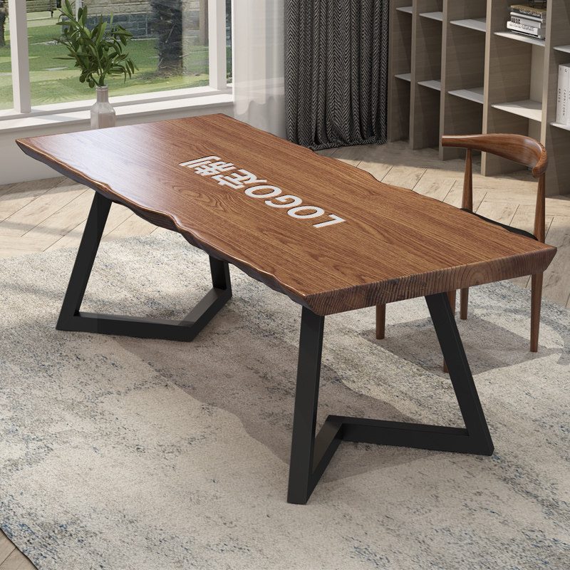 Solid wood computer desk Desktop minimalist desk Nordic Wind Easy desk bedroom modern desk Home desk