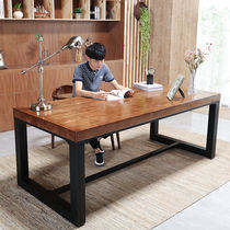 Solid Wood Desktop Computer Desk Home Desk Brief Modern Bedroom Table Small Family Type Desk Student Writing Desk