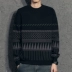 飏 日 sweater Áo len nữ phong cách Harajuku mùa thu nam phiên bản Hàn Quốc của áo len cổ tròn trùm đầu nam 2018 mới thời trang nam cao cấp Hàng dệt kim