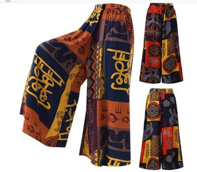 2020 New African-Style Women's Loose Casual Pants