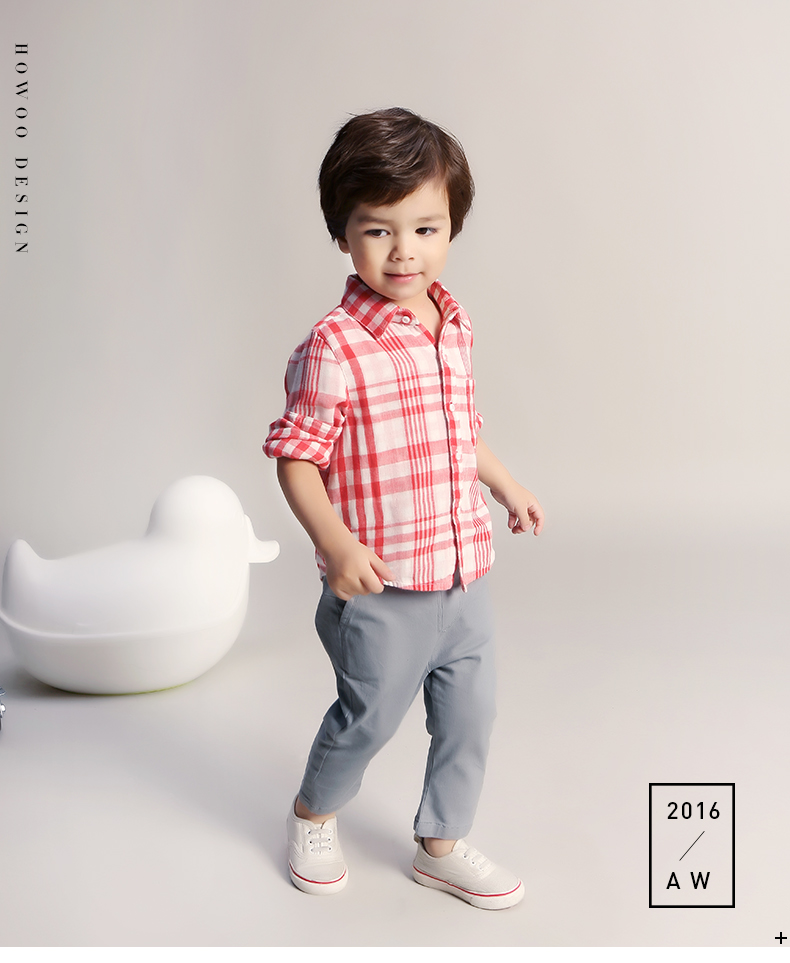 Chemise garcon à manche longue - Ref 2074310 Image 7