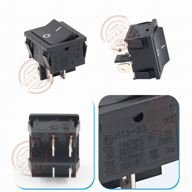 New R13-33 Taiwan SCI Car Boat Type Sane Switch 4-foot 2 stalls