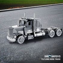 Love fight 3D full metal stainless steel model DIY toy puzzle puzzle Flena FLC proboscis truck head