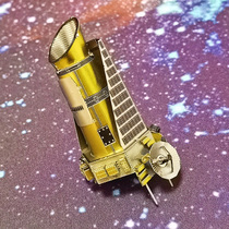 Aipu metal wrought iron DIY glue free 3D three-dimensional puzzle alloy assembly model Kepler telescope