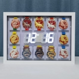 工匠创意 Часы твердый троянский марафонская терраса демонстрационная коробка Отправить медали Зодиака