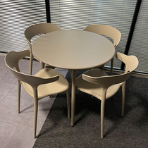 Outdoor tables and chairs Courtyard Garden Leisure Chairs Nordic Outdoor Terrace Balcony Tea Table Combination