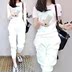 2020 Spring / Summer New bông Harun quần Slim Chạy mới Aon Tuyết Casual thể thao Set nữ 