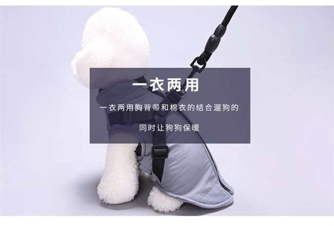 Mùa thu và mùa đông quần áo chó Teddy gấu Xiong Jinmao Bomei chó nhỏ quần áo ấm quần áo vật nuôi - Quần áo & phụ kiện thú cưng