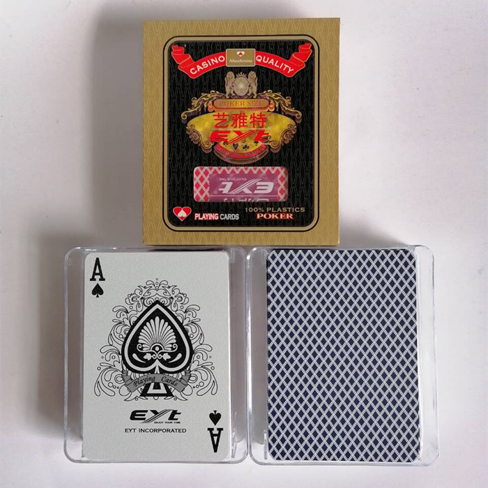 Art Yat 8-A Shuttle HaDouble Deputy Plastics Card 100 Express BYOF Japan EYT poker PVC waterproof washable frosted