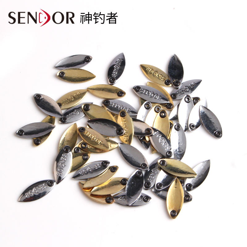 God Fisher Melon Seeds Bright Sheet Horse Mouth White Strip Smart Mouth Thickened Magnetic Ring Unhurt Line Rotating Fast Micromatter Fake Bait