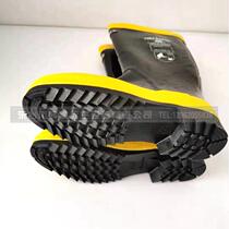Suitable for Shanghai Shuangqian brand firefighter combat boots anti-puncture and flame-retardant steel plate-soled rain boots for emergency rescue training