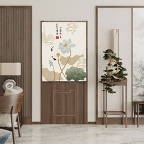 Door Curtain Slicing Type Sheltering Curtain Bedroom Partition Privacy Curtain Decoration Practical semi-cut Curtain Balcony Universal Custom