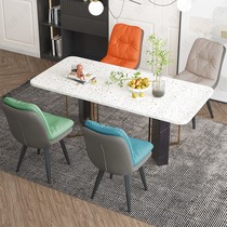 Nordic home soft bag dining chair modern simple stool backrest light luxury restaurant chair hotel negotiation chair makeup chair