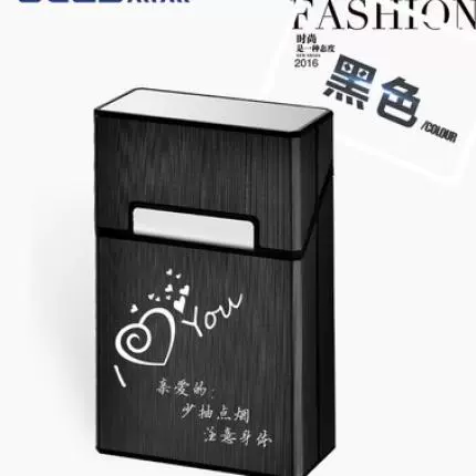 Мужской ультратонкий портативный портсигар, металлический защитный чехол, делается под заказ, простой и элегантный дизайн