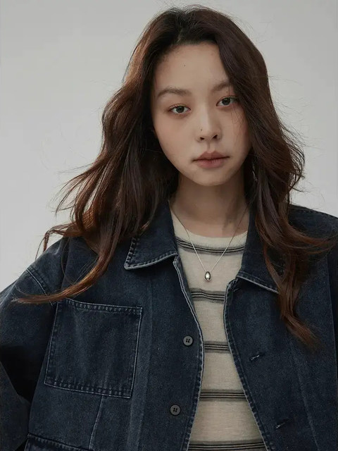 French-Style Round-Neck Striped Color-Block Knit Sweater for Women, Spring and Autumn Vintage Lazy Loose-Fitting Base Sweater, Thin Inner Layer Top