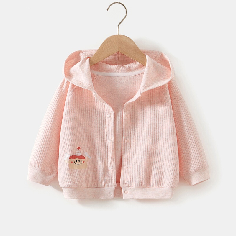 British Minahuge Baby Jacket Spring and Autumn Style Small Infant Pure Cotton Cardigan Clothes Baby Spring Hooded Top British Minahuge Baby Jacket Spring and Autumn Style Small Infant Pure Cotton Cardigan Clothes Baby Spring Hooded Top