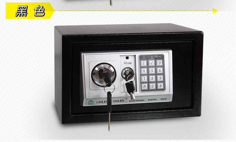 Tất cả thép mini an toàn nhà nhỏ bảo hiểm giường nhỏ an toàn khóa mật khẩu chống trộm vào tủ quần áo an toàn - Két an toàn ket sat cao cap