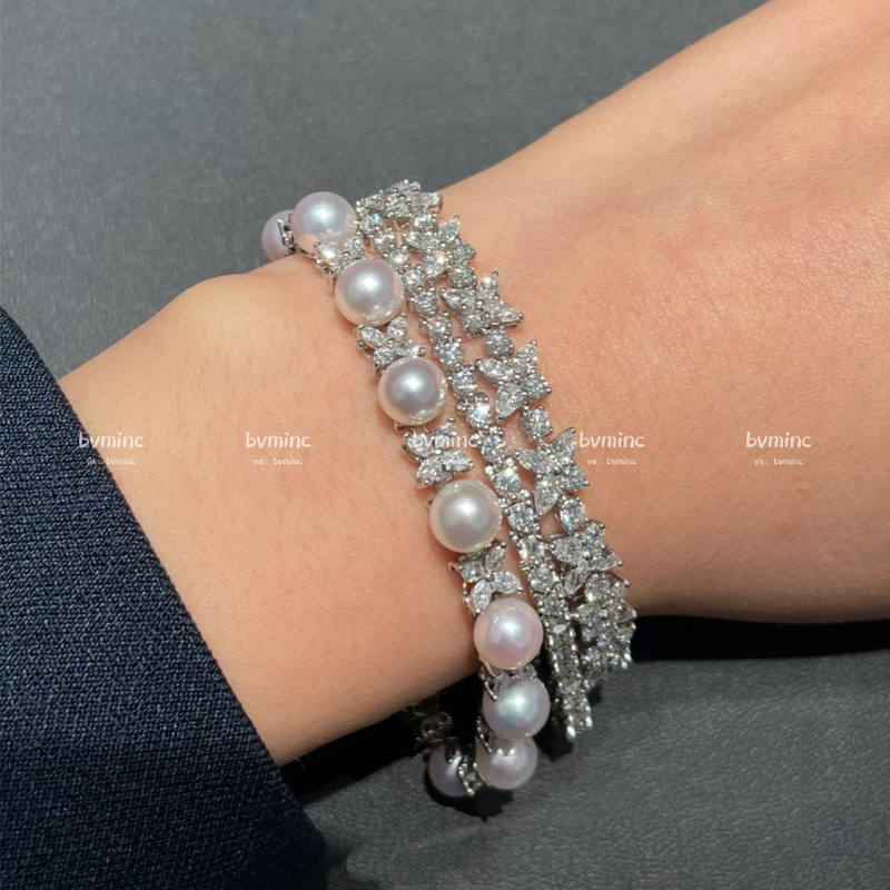 Bvminc Victoria Flower Cluster Bracelet