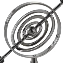 Foreign trade cross-border India imported globe ornament metal