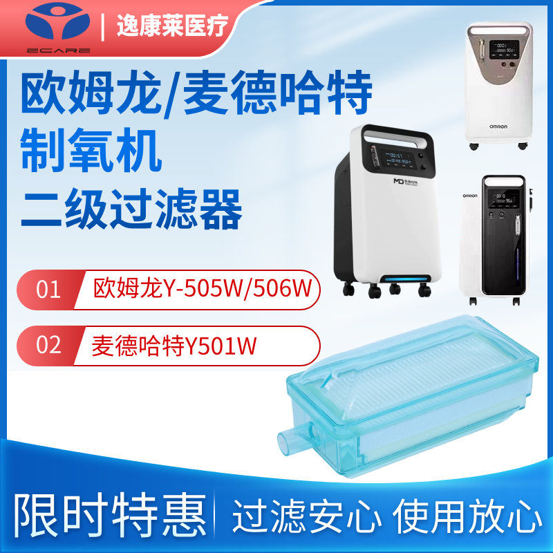 Omron Oxygen Concentrator Filter Y-506W/Y-505W Medhat Oxygen Machine Filter Element 501W Filter Paper Cotton