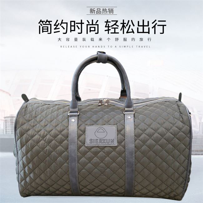 Túi hành lý nữ phiên bản Hàn Quốc xách tay túi du lịch nhẹ và hợp thời trang đơn giản túi duffel túi thể thao dung tích lớn - Túi du lịch