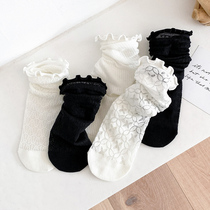 With Mary Jane shoes socks summer stockings trend women Japanese jk White Lace socks short model 2021 explosion