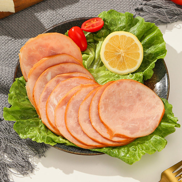 芮美达 烟熏低脂火腿片 750g*2件 双重优惠折后¥64.6包邮(拍2件) 芮美达 烟熏低脂火腿片 750g*2件 双重优惠折后¥64.6包邮(拍2件)